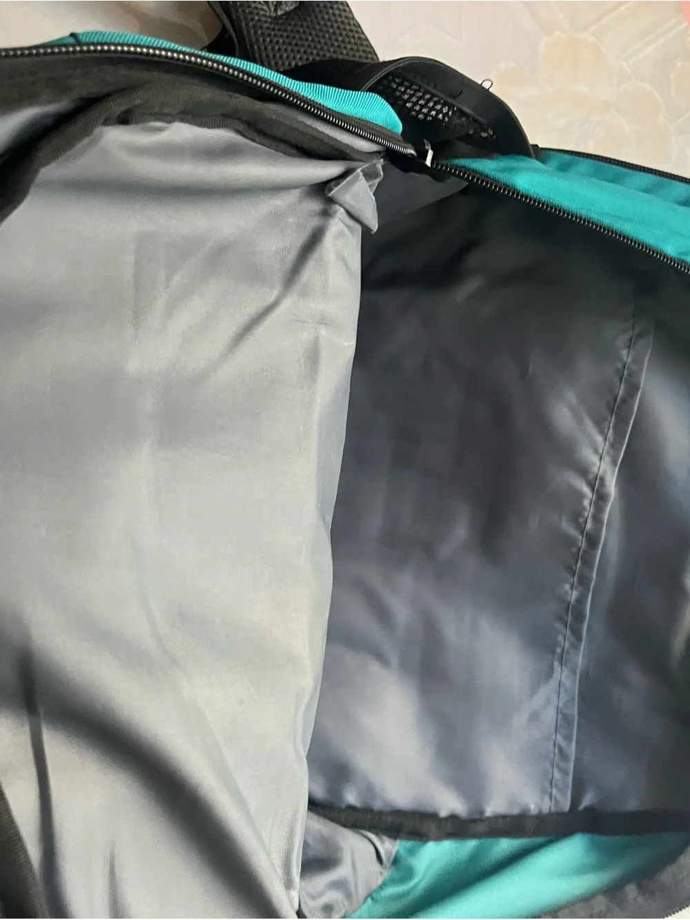 SwissGear Teal and Lime Green Backpack